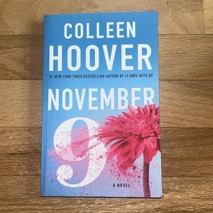November 9 paperback book By: Colleen Hoover